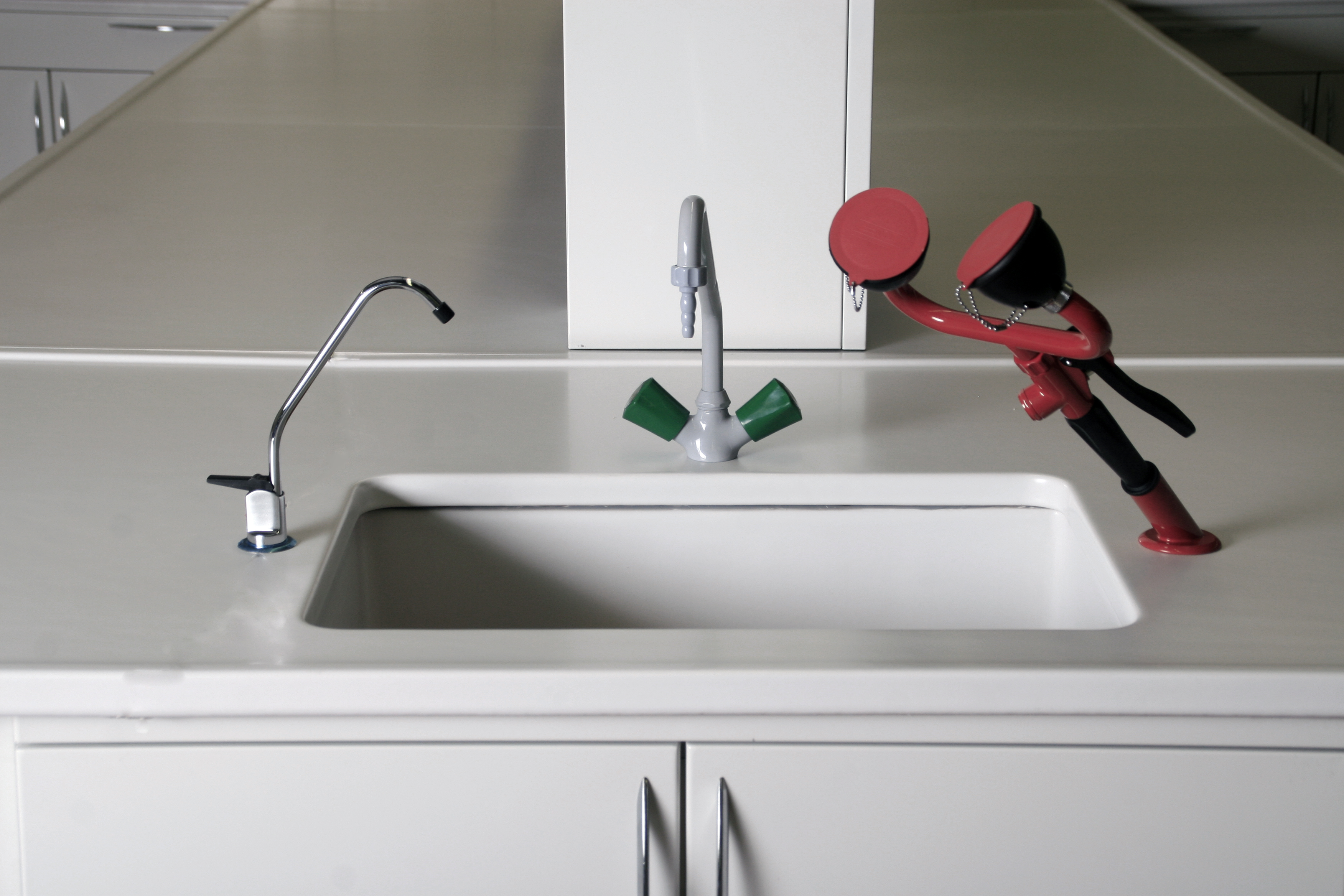 Baisch Lab Sink and Taps Detail